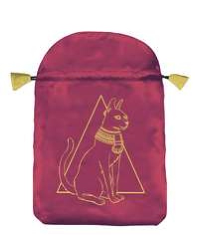 Egyptian Cat Satin Bag