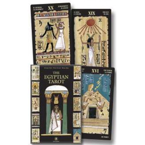 Egyptian Tarot Cards Boxed Kit