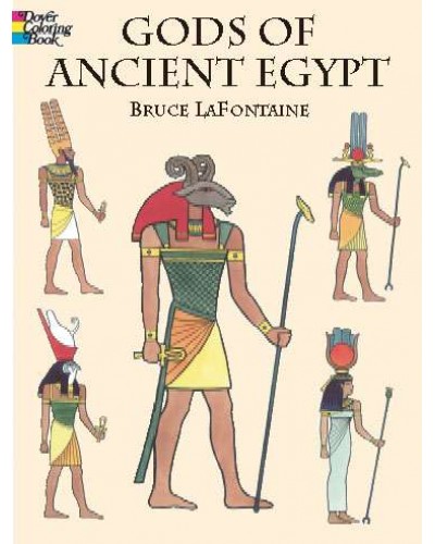 Gods of Ancient Egypt Coloring Book