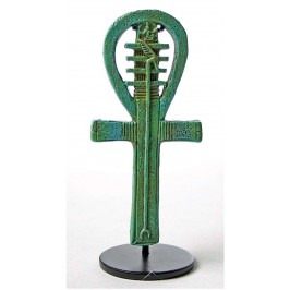 Egyptian Ankh Djed Was Amulet Statue