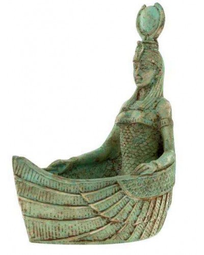 Winged Isis Boat Offering Bowl