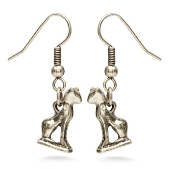 Bastet Egyptian Cat Earrings