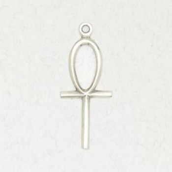 Ankh Simple Pewter Egyptian Necklace