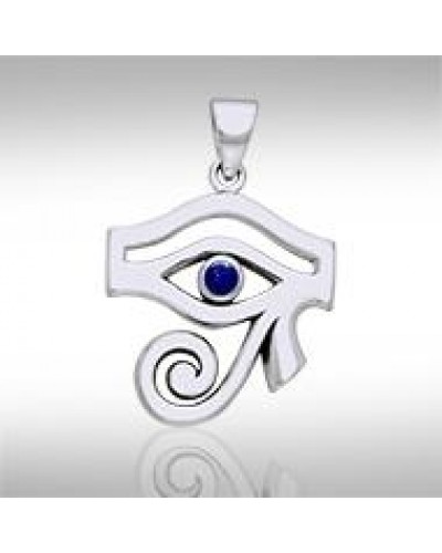 Eye of Horus Lapis Gemstone Pendant