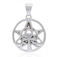 Sacred Symbol Sterling Silver Pendant