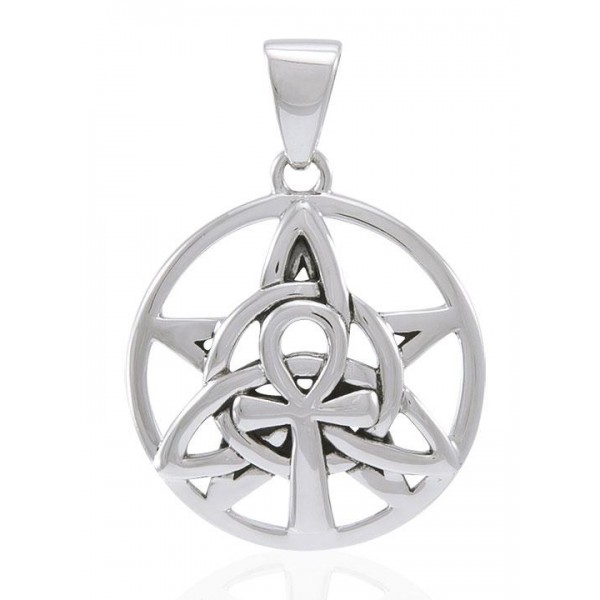 Sacred Symbol Sterling Silver Pendant