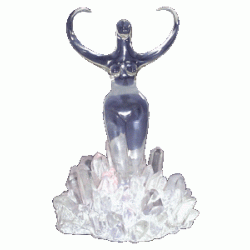 Crystal Nile Goddess Statue