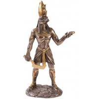 Horus Egyptian God Statue - 12 Inches