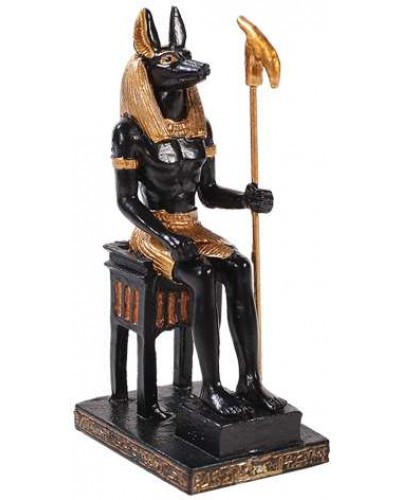 Anubis Mini Egyptian God Statue