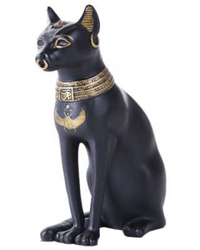 Bastet Small Egyptian Cat Statue