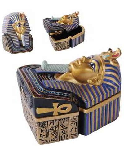 Golden Mask of King Tut Trinket Box