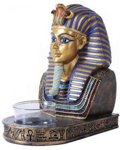 King Tut Egyptian Tea Light Candle Holder