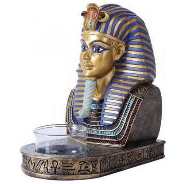 King Tut Egyptian Tea Light Candle Holder