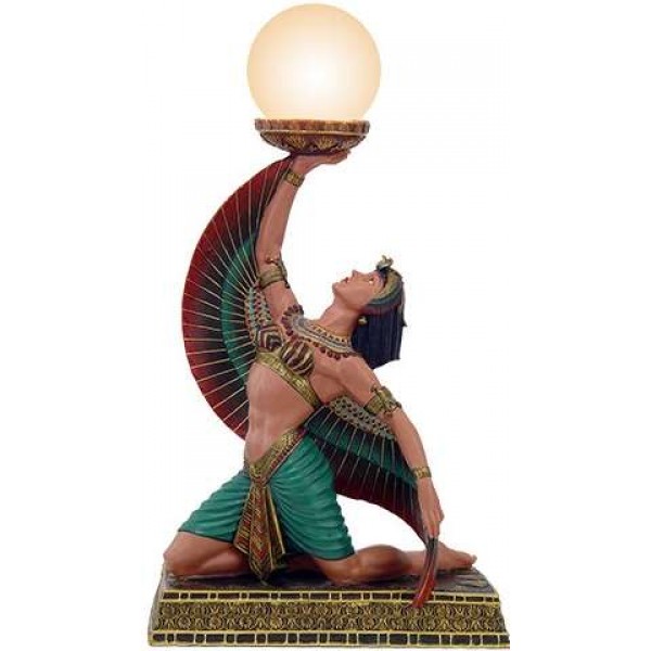 Egyptian Isis Table Lamp