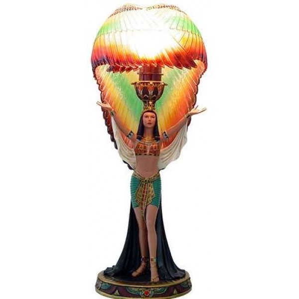 Winged Isis Table Lamp