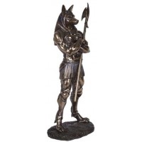 Anubis Egyptian God of the Dead Statue - 11 Inches