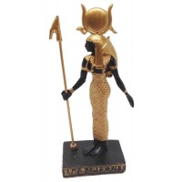 Hathor Egyptian Goddess Mini Statue
