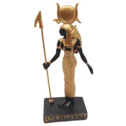 Hathor Egyptian Goddess Mini Statue
