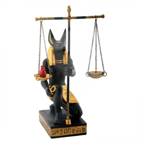 Anubis Scales of Justice Egyptian Statue