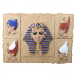 Egyptian Pharaoh Crown Plaque
