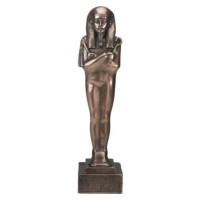 Shabti Egyptian Mummy Bronze Tomb Figure