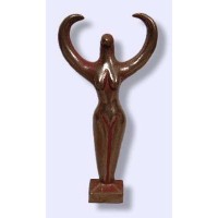 Nile Goddess Small Bronze Statue