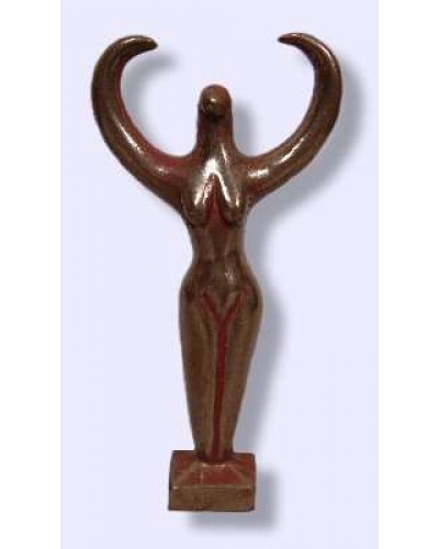 Nile Goddess Small Bronze Statue