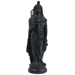 Greek Isis Holding Sistrum Statue
