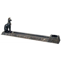 Bast Egyptian Cat Incense Burner