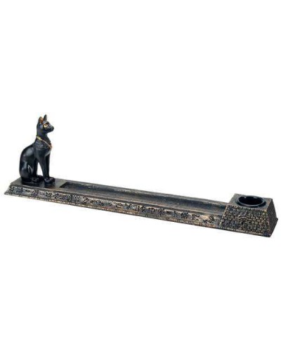 Bast Egyptian Cat Incense Burner