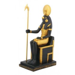 Horus Egyptian God on Throne Statue