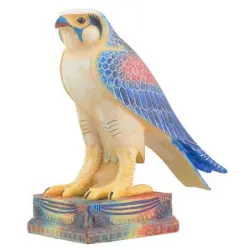 Horus Egyptian Falcon Egyptian Color Statue
