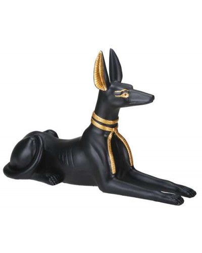 Anubis Large Laying Dog Statue