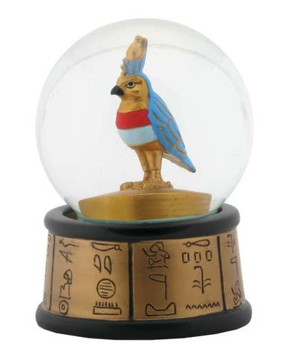Horus Falcon God Egyptian Water Globe
