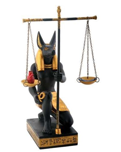 Anubis Scales of Justice Egyptian Statue