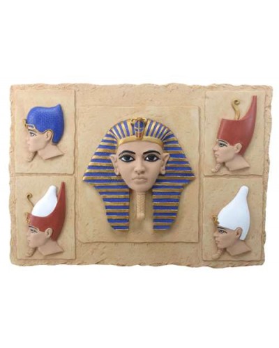 Egyptian Pharaoh Crown Plaque