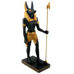 Anubis Egyptian Dog God Statue 8 Inches