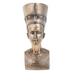 Nefertiti Egyptian Queen 7 Inch Bronze Bust