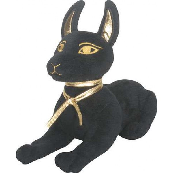 Anubis Egyptian Dog Laying Small Plushie