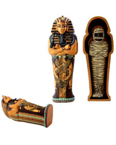 King Tut Coffin with King Tut Mummy