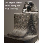 Senmut with Princess Nefrua Egyptian Statue