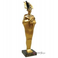Osiris Gold Egyptian God Statue