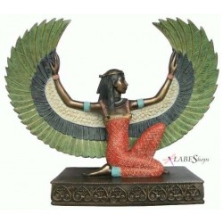Winged Isis Egyptian Goddess Statue