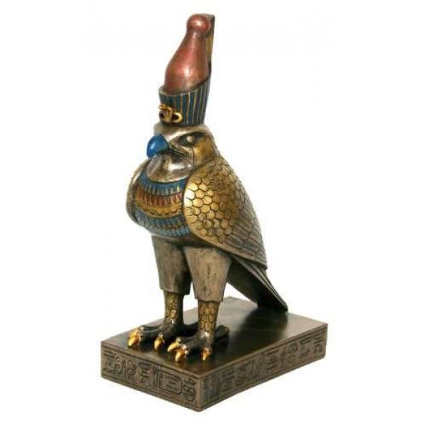Horus Falcon Egyptian God 8.5 Inch Statue