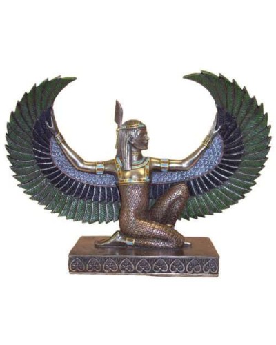 Winged Maat Egyptian Goddess 6 Inch Statue