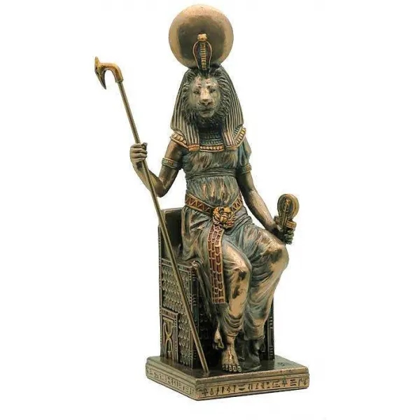 Sekhmet Seated Egyptian Goddess Statue