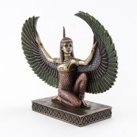 Winged Maat Egyptian Goddess 6 Inch Statue