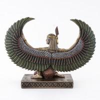 Winged Maat Egyptian Goddess 6 Inch Statue