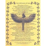 Goddess Isis Parchment Poster