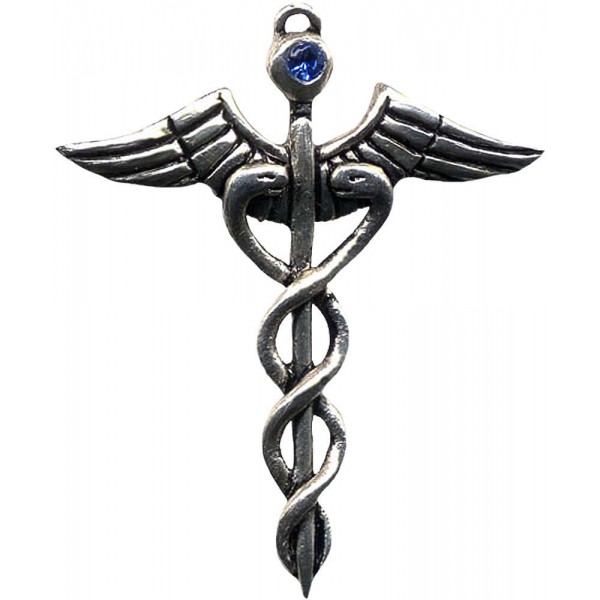 Caduceus Amulet for Healing